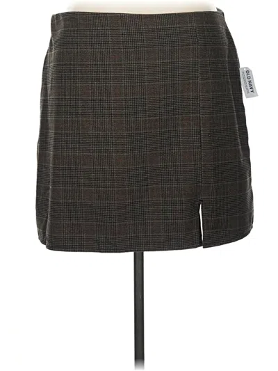 Pre-owned Old Navy Casual Skirt In Brown