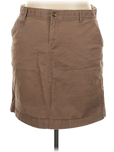 Pre-owned Old Navy Casual Skirt In Brown