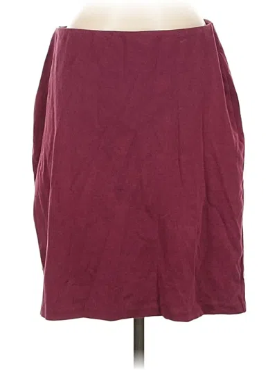 Pre-owned Old Navy Casual Skirt In Burgundy