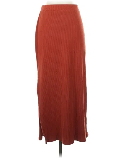 Pre-owned Old Navy Casual Skirt In Burgundy