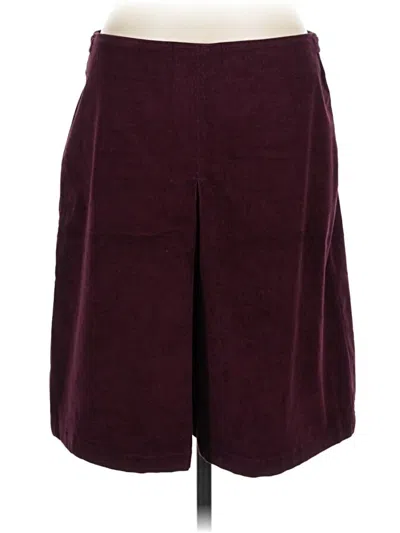 Pre-owned Old Navy Casual Skirt In Burgundy