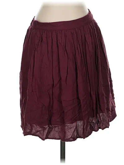 Pre-owned Old Navy Casual Skirt In Burgundy