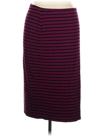 Pre-owned Old Navy Casual Skirt In Burgundy