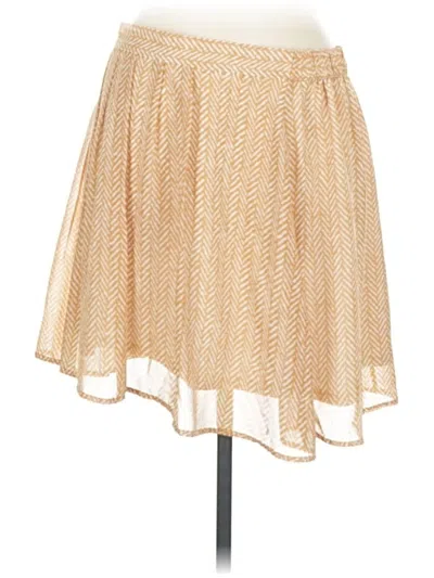 Pre-owned Old Navy Casual Skirt In Gold