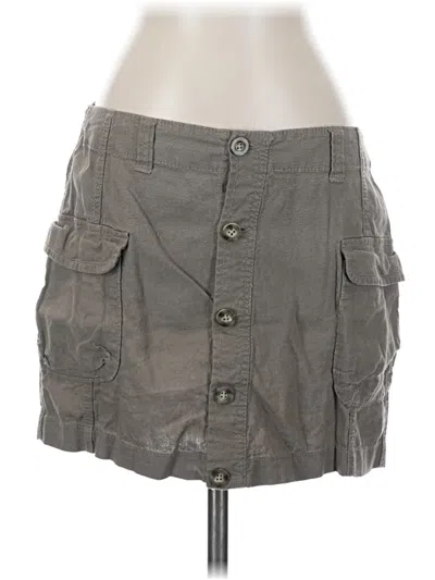Pre-owned Old Navy Casual Skirt In Gray