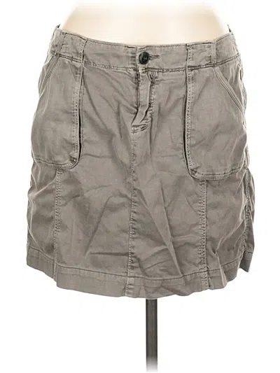 Pre-owned Old Navy Casual Skirt In Gray