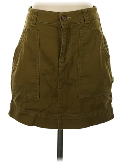 Pre-owned Old Navy Casual Skirt In Green