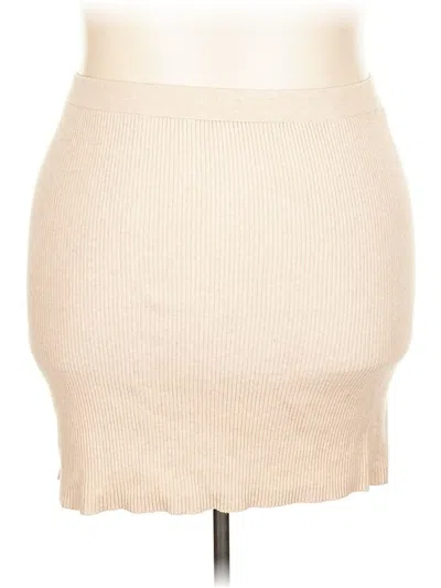 Pre-owned Old Navy Casual Skirt In Tan