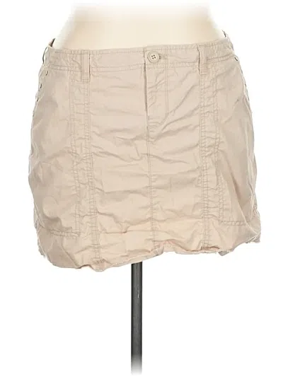 Pre-owned Old Navy Casual Skirt In Tan