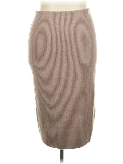Pre-owned Old Navy Casual Skirt In Tan