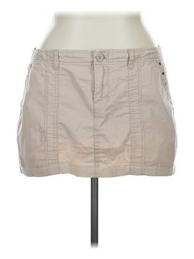 Pre-owned Old Navy Casual Skirt In Tan