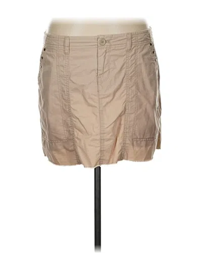 Pre-owned Old Navy Casual Skirt In Tan