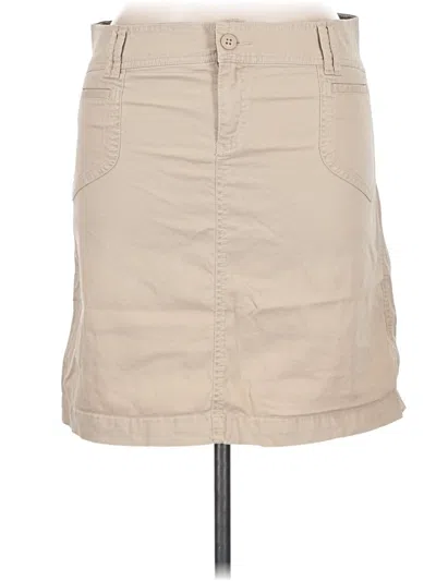 Pre-owned Old Navy Casual Skirt In Tan