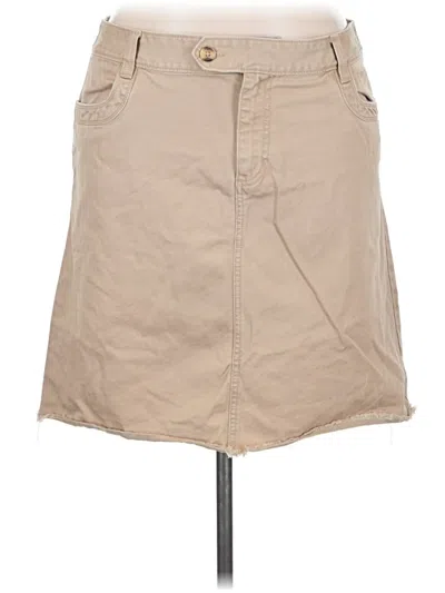Pre-owned Old Navy Casual Skirt In Tan