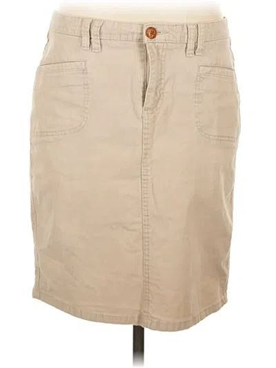Pre-owned Old Navy Casual Skirt In Tan