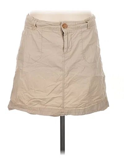 Pre-owned Old Navy Casual Skirt In Tan