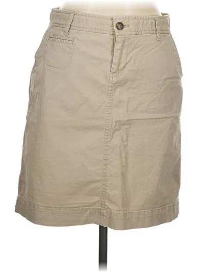 Pre-owned Old Navy Casual Skirt In Tan