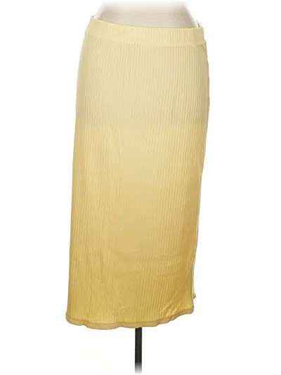 Pre-owned Old Navy Casual Skirt In Yellow