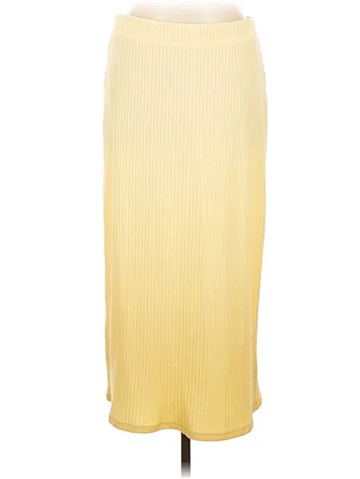 Pre-owned Old Navy Casual Skirt In Yellow