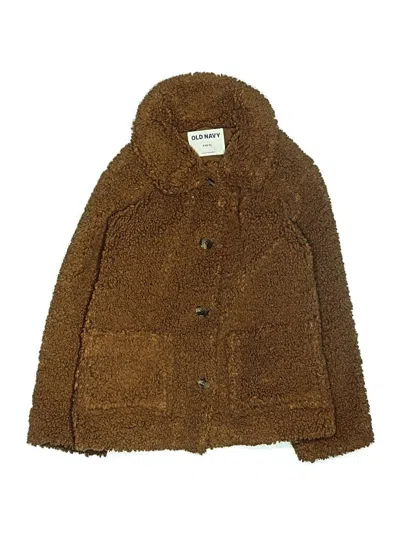 Pre-owned Old Navy Kids' Coat In Brown
