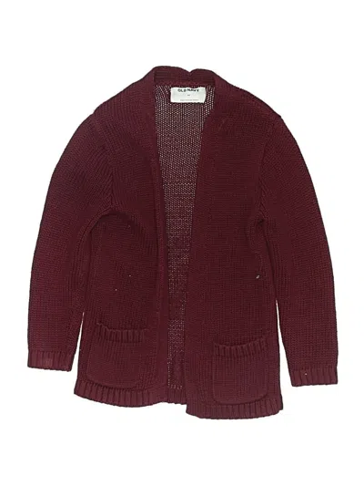 Pre-owned Old Navy Kids' Coat In Burgundy