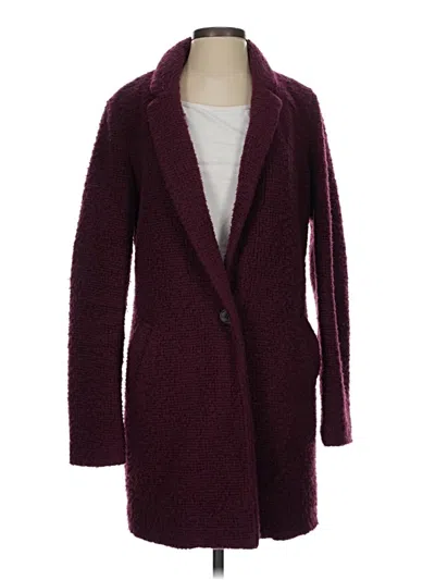 Pre-owned Old Navy Coat In Burgundy