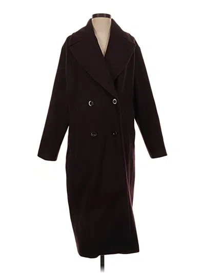 Pre-owned Old Navy Coat In Burgundy