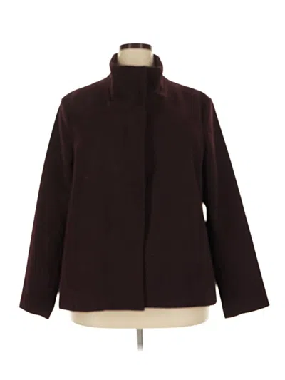 Pre-owned Old Navy Coat In Burgundy