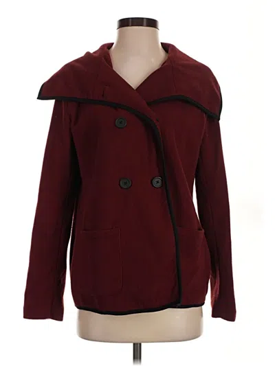 Pre-owned Old Navy Coat In Burgundy