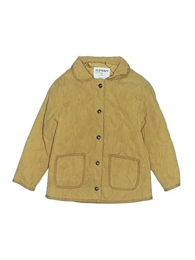 Pre-owned Old Navy Kids' Coat In Gold