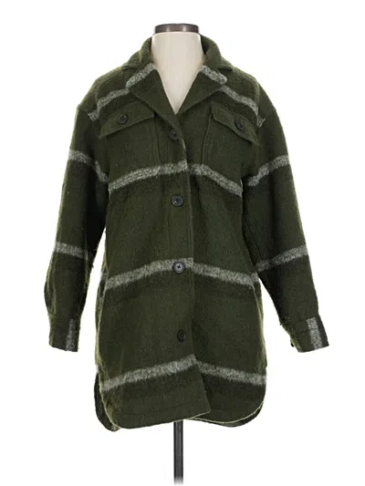 Pre-owned Old Navy Coat In Green