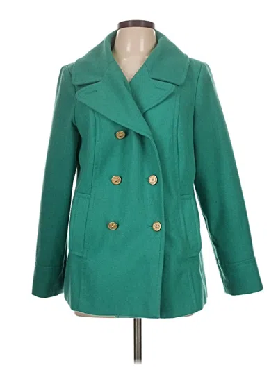 Pre-owned Old Navy Coat In Green
