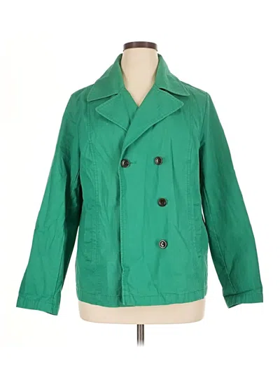 Pre-owned Old Navy Coat In Green