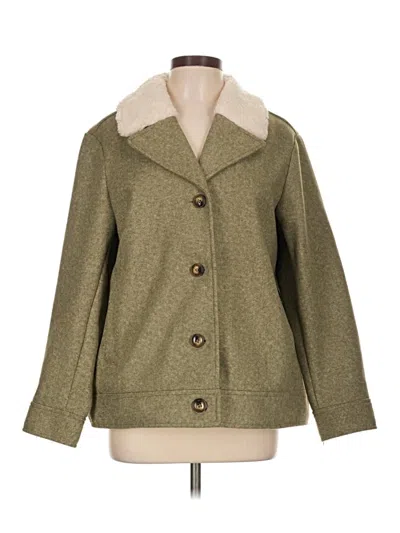 Pre-owned Old Navy Coat In Green