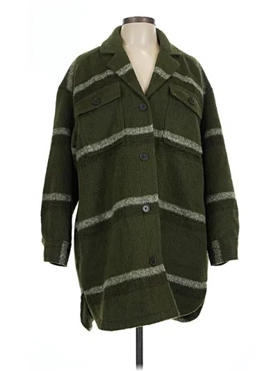 Pre-owned Old Navy Coat In Green