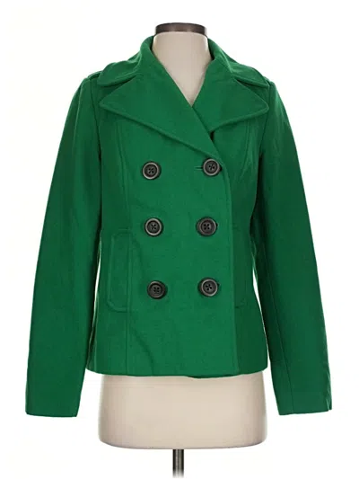 Pre-owned Old Navy Coat In Green