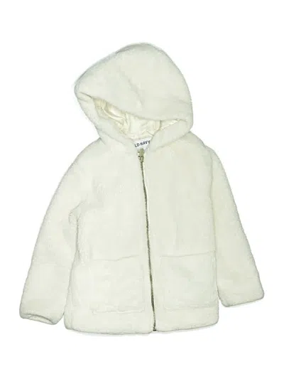 Pre-owned Old Navy Kids' Coat In Ivory