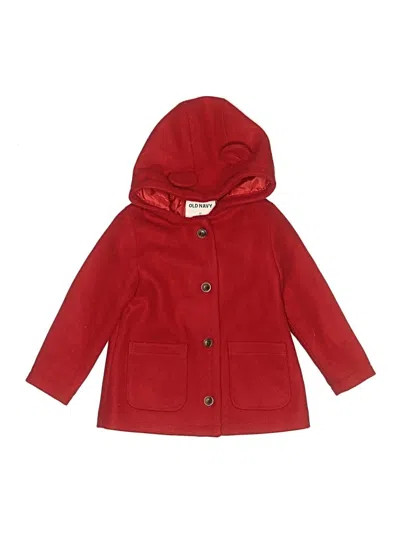 Pre-owned Old Navy Kids' Coat In Red
