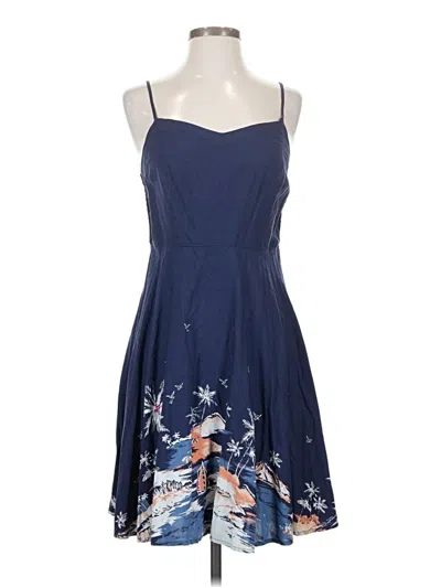 Pre-owned Old Navy Cocktail Dress In Blue