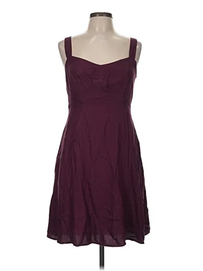 Pre-owned Old Navy Cocktail Dress In Burgundy