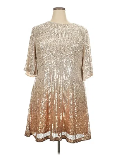 Pre-owned Old Navy Cocktail Dress In Gold
