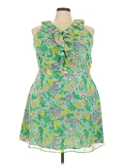 Pre-owned Old Navy Cocktail Dress In Green