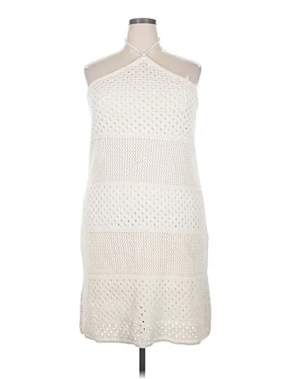 Pre-owned Old Navy Cocktail Dress In White