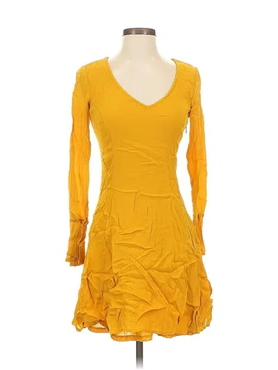 Pre-owned Old Navy Cocktail Dress In Yellow