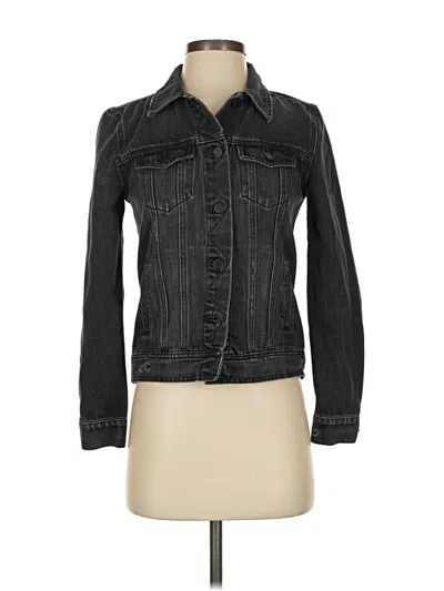 Pre-owned Old Navy Denim Jacket In Black