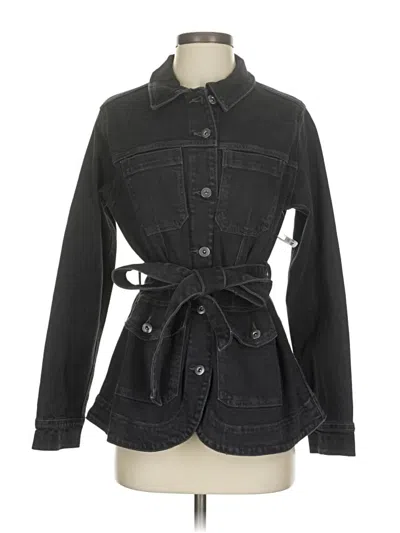 Pre-owned Old Navy Denim Jacket In Black