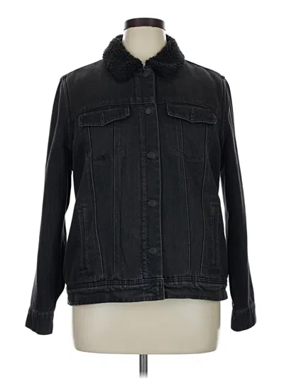 Pre-owned Old Navy Denim Jacket In Black