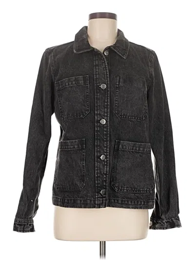 Pre-owned Old Navy Denim Jacket In Black