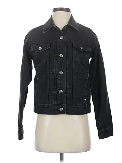 Pre-owned Old Navy Denim Jacket In Black