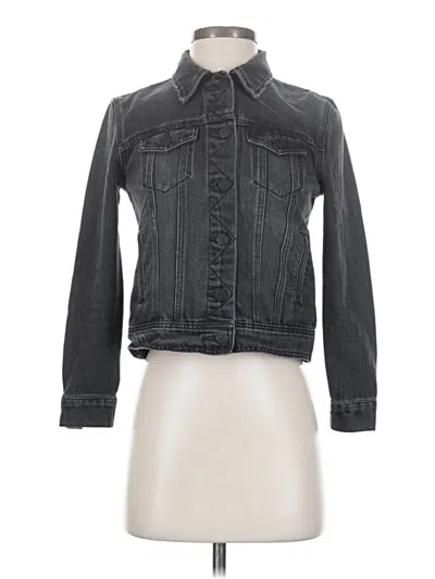 Pre-owned Old Navy Denim Jacket In Black